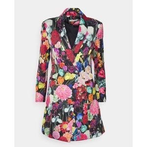 Alice + Olivia Latoya Floral Blazer Dress